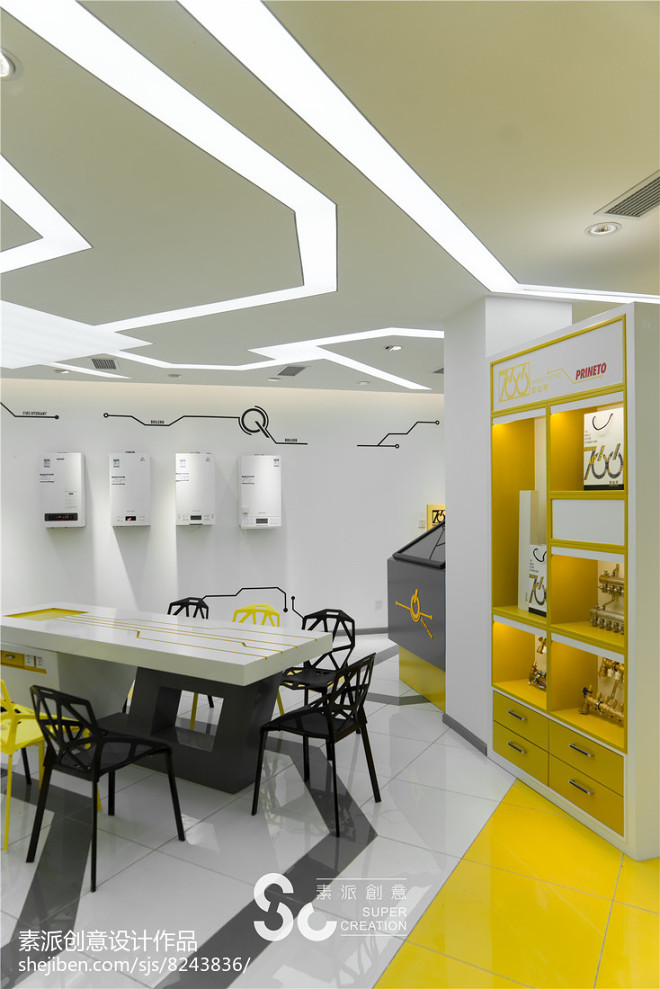 成都素派建材展厅设计 智慧与美学的交融